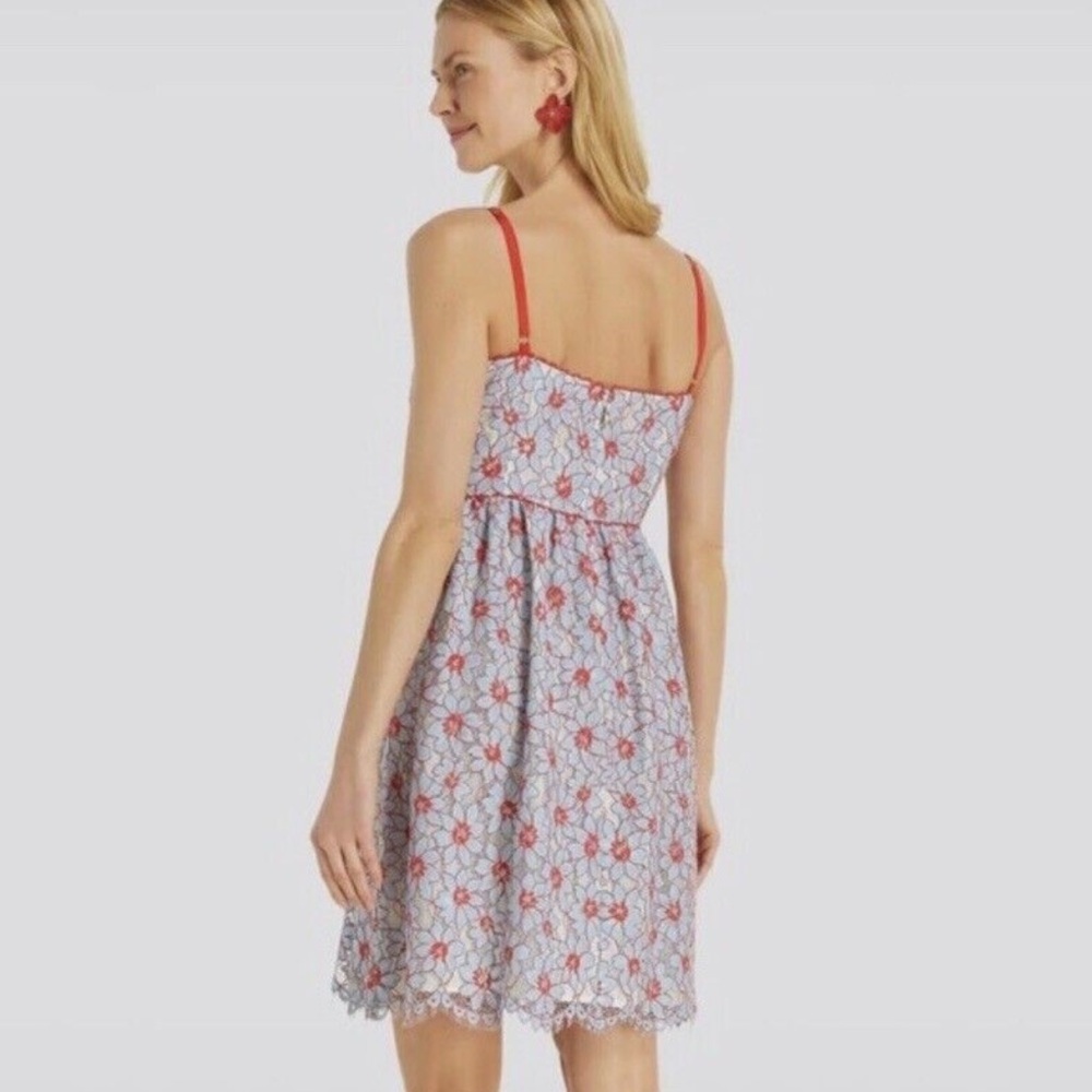 Draper James Fit & Flare Lace Camisole Dress